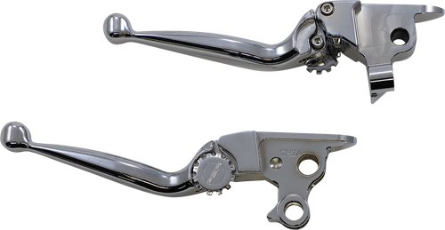 Psr Journey Adjustable Lever Set for Harley Models - Chrome 12-00616-20