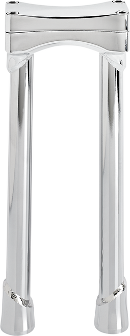 Biltwell Murdock O/S Risers - 12" - Chrome 6413-105-12