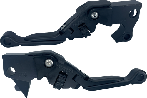 Psr Anthem Pro Adjustable Lever Set for Harley Models - Black 12-03653-22