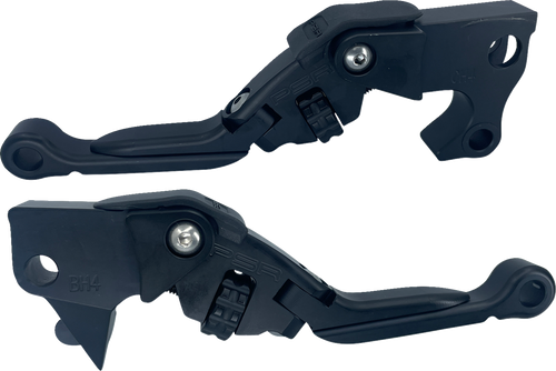 Psr Anthem Pro Adjustable Lever Set for Harley Models - Black 12-03653-22