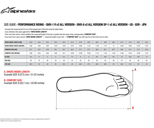 Alpinestars SMX Plus Vented Boots - Black - US 12.5 / EU 48 2221119-10-48