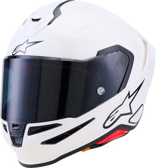 Alpinestars Supertech R7 Helmet - 22.06 - Solid - Gloss White - XL 8202126-2180-XL
