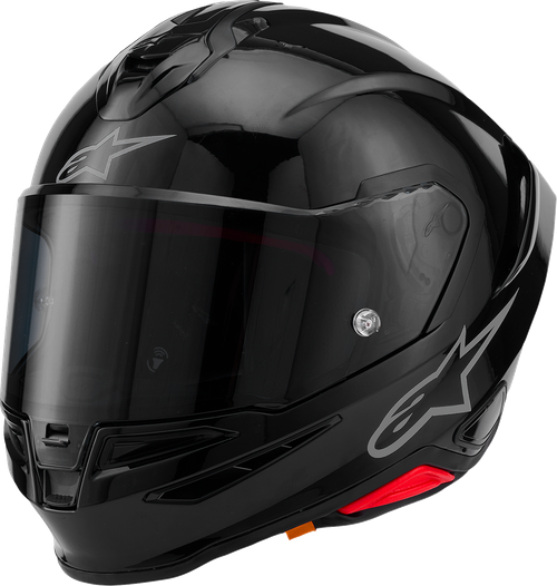 Alpinestars Supertech R7 Helmet - 22.06 - Solid - Gloss Black - Medium 8202126-1180-M