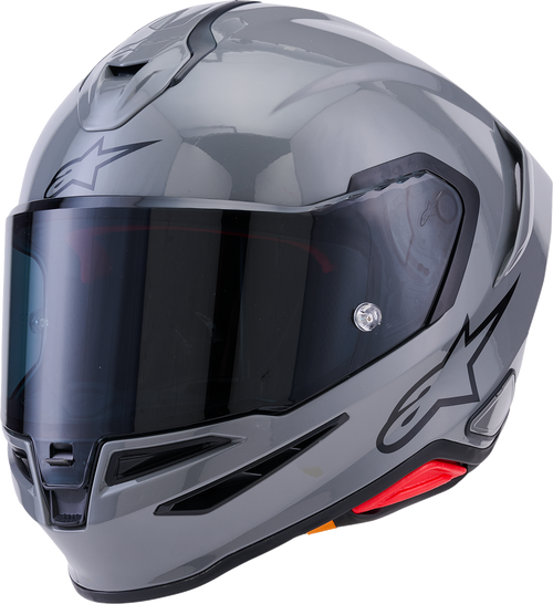 Alpinestars Supertech R7 Helmet - 22.06 - Solid - Gloss Gray - Medium 8202126-1635-M