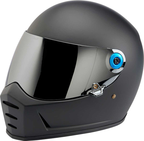 Biltwell Gen 2 Hardware Kit - Black Screw - Blue Baseplate 0034-150-65
