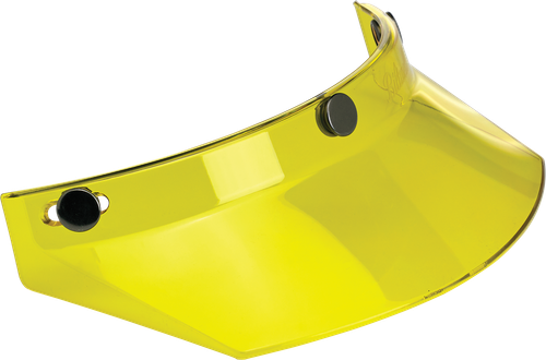 Biltwell Moto 3-Snap Visor - Yellow 2002-103