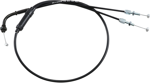 Motion Pro Black Vinyl Throttle Cable - Pull - '68-'73 Honda 350 02-0000