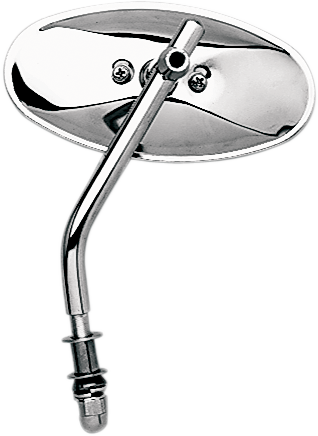 Emgo Mirror - Side View - Chopper/Oval - Standard Stem - Each - Universal 20-34830
