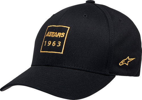 Alpinestars Boxed Hat - Black - Small/Medium 12128122010S/M