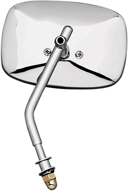 Emgo Mirror - Side View - Plain Face/Rectangle - Short Stem - Left/Right - Screw-In - Each 20-21708