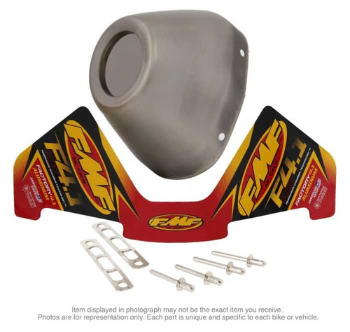 Fmf Rct S/S Replacement End Cap Kit 040641