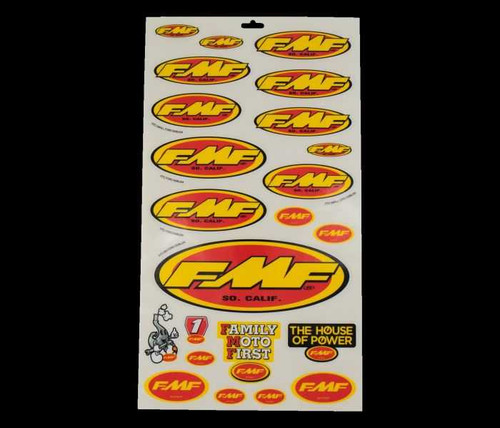 Fmf Assorted Sticker Sheet 014800