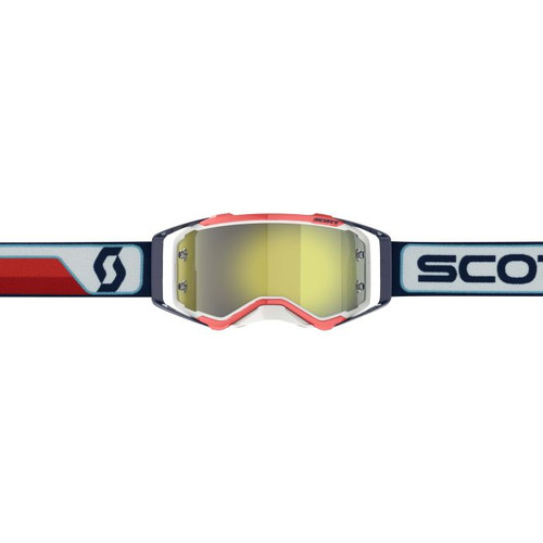 Scott Prospect Red/White Yellow Chrome Works 272821-1005289