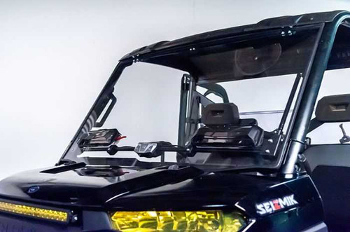 Seizmik Windshield Kitsz Flip Up Ventfs Ranger Profit Scratch Res 50-50220KIT