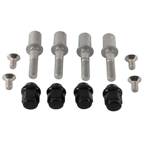 All Balls Racing Wheel Stud And Nut Kit 85-1088