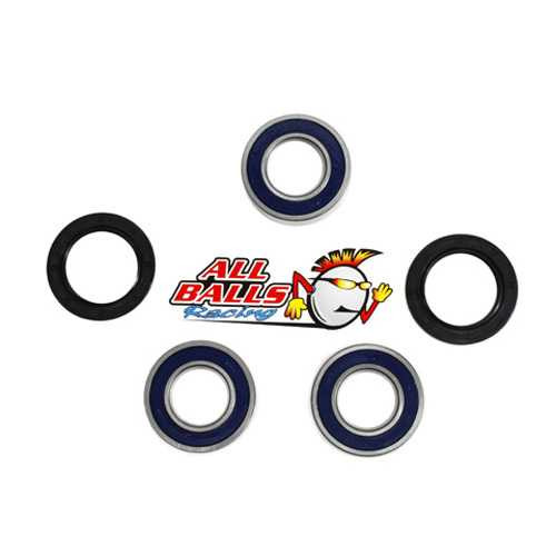 All Balls Wheel Bearing Kit Rear 25-1101
