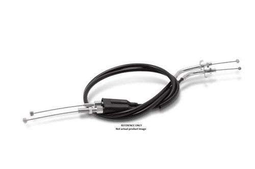 Motion Pro Cable Black Vinyl Throttle Push-Pull Set 02-0623