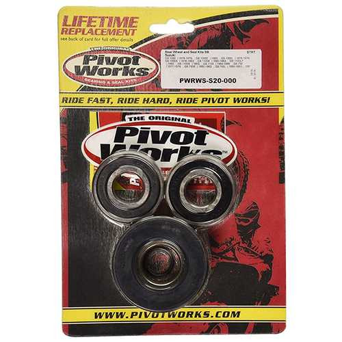 Pivot Works Rear Wheel And Seal Kit Suzuki Street Bike PWRWS-S20-000