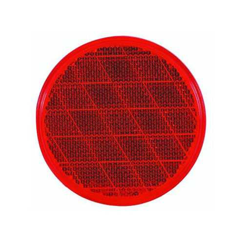 Optronics Inc. Reflector Round Red RE-21RS