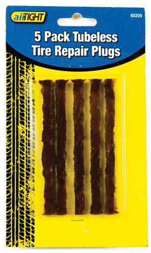 Performance Tool 5 Packtubeless Tire Rep Plg 60209