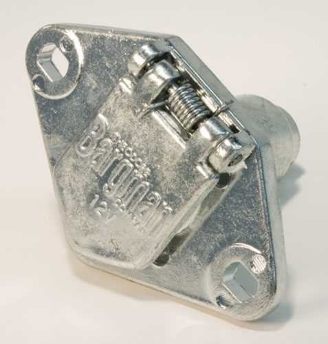 Bargman 6 Way Connector - Car End 54-60-001 (12)