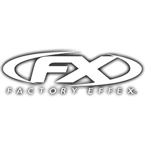 Factory Effex Fx 2015 3' Die-Cut Stickers Horizontal (White) 14-94026