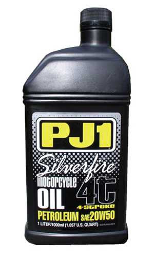 Pj1/Vht Silverfire 20W50 Premium Petroleum Motor Oil 4T1 Liter 9-50-PET