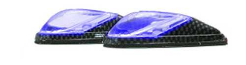 K&S Technologies Led Marker Lights Mini-Flush Mt. C.F. Body Blue (1 Led) 25-9550