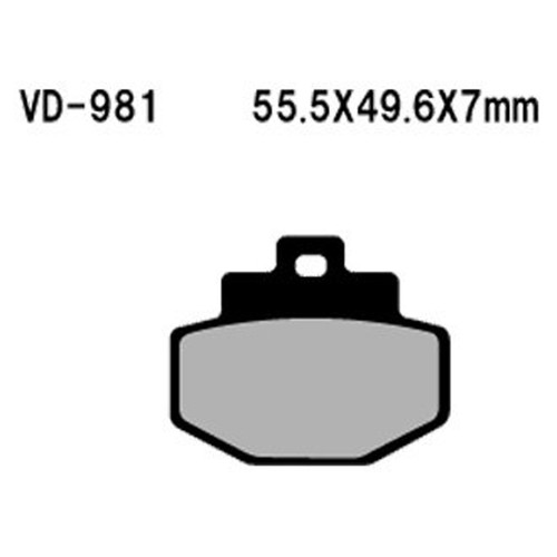 Vesrah Semi-Metallic Brake Pads Vd-981