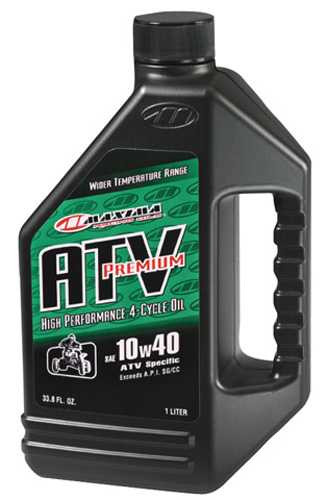 Maxima Racing Oil Atv Prem 4T 10W40 Ltr 33901