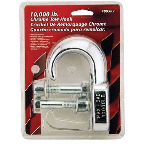 Erickson Erickson'S Tow Hook - Chrome 09509