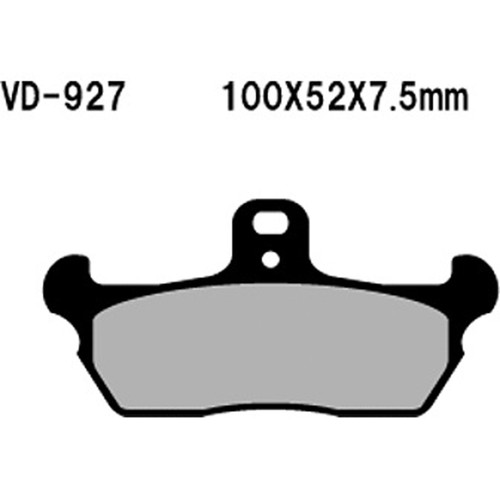 Vesrah Semi-Metallic Brake Pads Vd-927