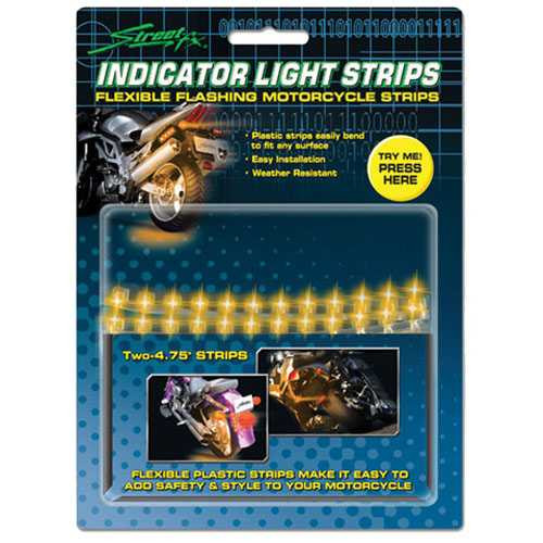 Street Fx Street-Fx Flex Indicator Stripsyellow 1043459