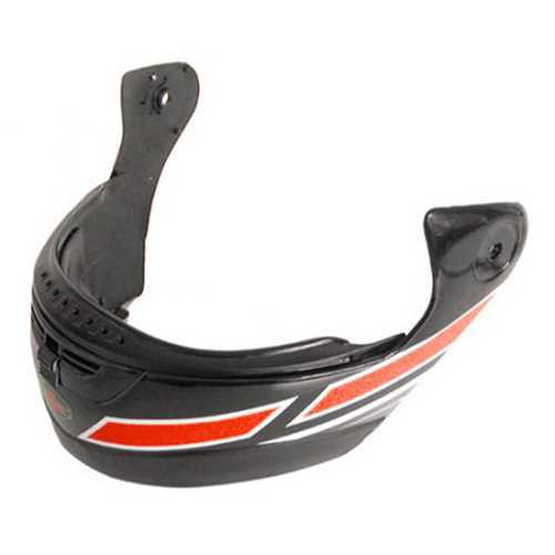 Zeus Liftech 508 - Replacement Chin Bar Red BAR-RD