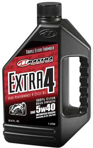 Maxima Racing Oil Extra 5W40 100% Synthetic Maxum4 Series (1L) 30-17901