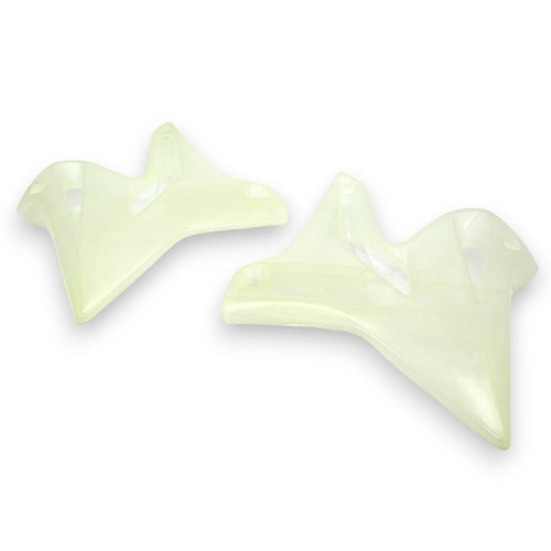 Polisport Radiator Scoops Yamaha Clear 99 8417500004