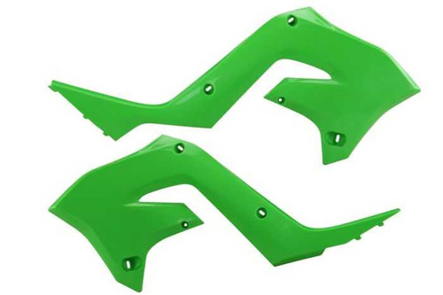 Polisport Radiator Scoops Restyling Green 8425800001