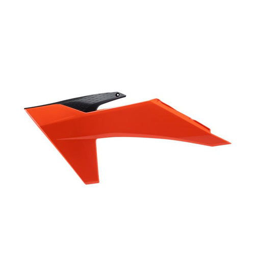 Polisport Replica Radiator Scoops Black/Orange 8478000001