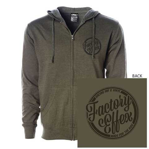 Factory Effex Script Zip Hoodie / Xxl 22-88818