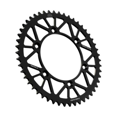 Jt Sprockets Rear Sprocket Alloy 50 Tooth (Jta808) JTA808.50BLK