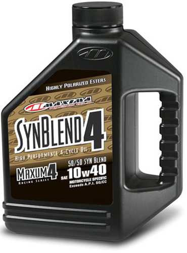Maxima Racing Oil Syn Blend 10W40 Maxum4 Series (128 Oz) 349128B