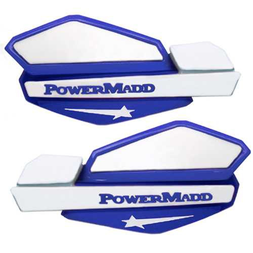 Powermadd Star Handguard Blue/White 34221