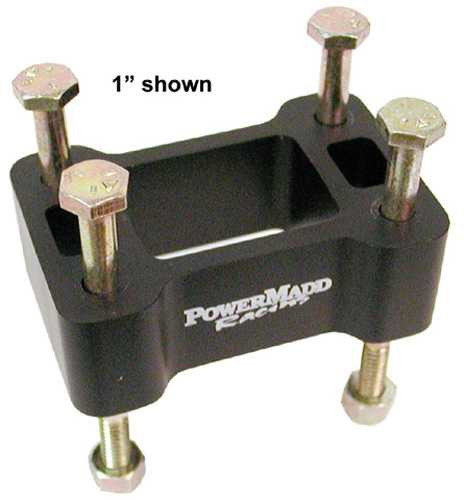 Powermadd Standard Riser Block - 2000 Arctic Cat 3" 45511