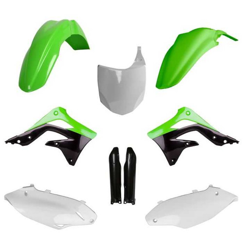 Polisport Replica Plastic Kitfull Kit Kawasaki Oem Color 91567