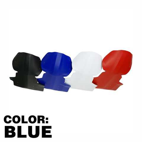 Skinz Protective Gear Polaris Float Plate Blue PFP200-BL