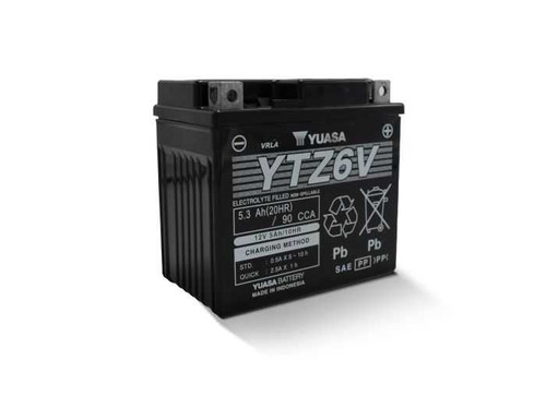Yuasa Ytz6V Factory Activated Maintenance Free YUAM726ZS
