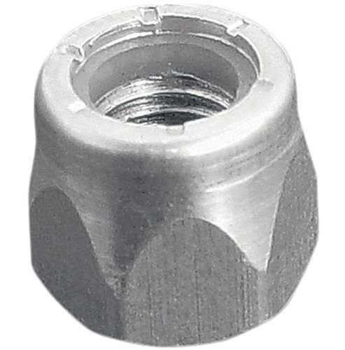 Woodys Big Nut Short Aluminum W/Nylon Insert (96 Pcs) ALN2-4500-B