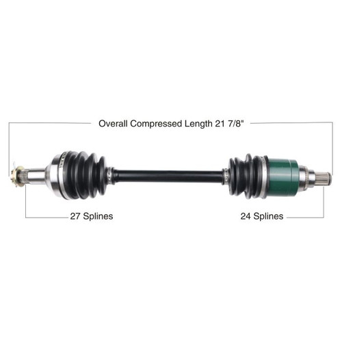 Tytaneum Oe Replacement Cv Axle Arctic Cat Front Left / Right 813-0015