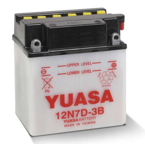Yuasa 12N7D-3B Conventional 12 Volt Battery YUAM227DB