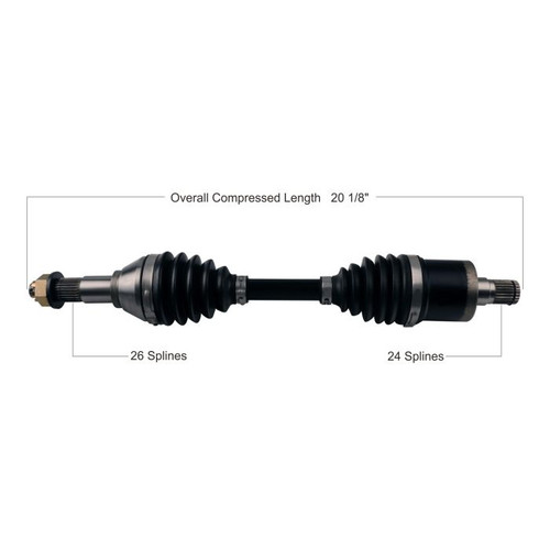 Tytaneum Heavy Duty Cv Axle Can-Am Rear Right 813-0263